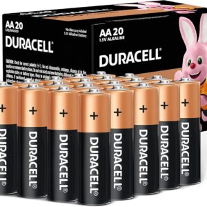 Duracell Coppertop Alkaline AA, 20 Pack Batteries