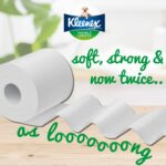 Kleenex Double Length Toilet Paper 40 Count (5x8 Rolls) - Image 2