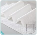 Disposable Face Towel 6-Pack(480) Count, Cotton Facial Tissue Soft Thickened Cotton Facial Tissue, Lint Free Face Cleansing Wipes, Clean Face Towels Disposable (80 Count (Pack of 6) - Image 3