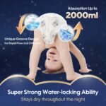 AIWIBI Ultimate Comfort Overnight Nappy Pants, Size 4, 360 Pull-On Disposable Baby Nappy Pants,Super Absorbent 88 Count (9-14 kg), Nighttime Underwear - Image 2