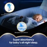 AIWIBI Ultimate Comfort Overnight Nappy Pants, Size 4, 360 Pull-On Disposable Baby Nappy Pants,Super Absorbent 88 Count (9-14 kg), Nighttime Underwear - Image 3